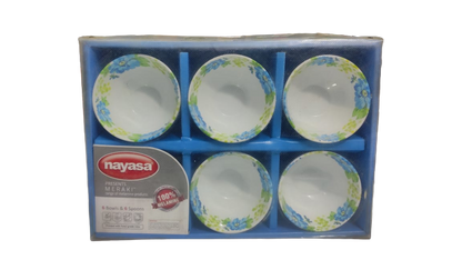 Nayasa Tennis Bowl 6pc Set