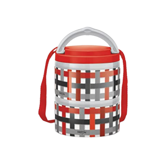 Milton Microwow Insulated 2 Containers Lunch Box