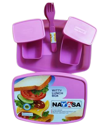 Nayasa Witty Big Lunch Box