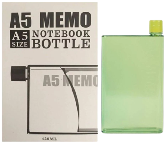 A5 Memo Note Book Bottle