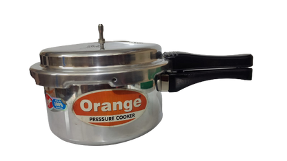 Orange Pressure Cooker 5Ltr Outer Cap
